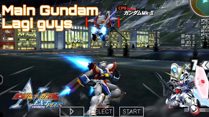 Main Game Gundam x Gundam Next Plus Lagi
