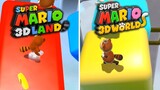 Super Mario 3D Land Level 4-3 Recreated in Super Mario 3D World