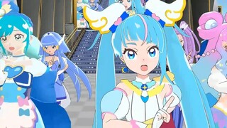 【MMDプリキュア】青キュアでflos