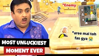 MOST UNLUCKIEST MOMENT EVER IN BGMI 😂🔥| Try not to laugh