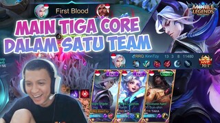 MAIN LING TAPI SATU TEAM ADA TIGA HERO CORE FARMING? NO PROBLEM DONG !!!