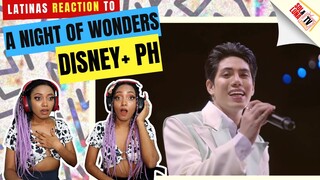 Latinas Reaction to A night of Wonders Disney Plus PH - Stell, Zephanie, Janella - Sol&LunaTV 🇩🇴