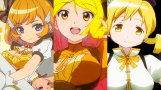 Check out the transformation of orange and yellow beautiful girls, and the intrusion of several beau