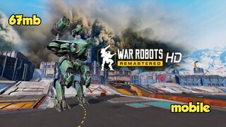 [Game] War Robots : Remastered Apk (size 67mb) Online Android HD Graphics