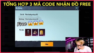 TỔNG HỢP 3 MÃ CODE NHẬN SKIN TRANG PHỤC HUYỀN THOẠI FREE DỄ DÀNG MÀ AI NHẬP CŨNG ĐƯỢC || PUBG MOBILE