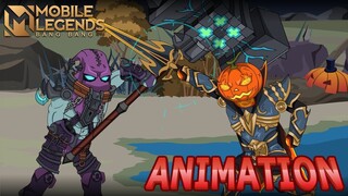 MOBILE LEGENDS ANIMATION #80 - HALLOWEEN PARTY PART 2 OF 2