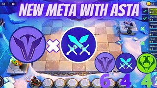 REVAMPED SUPERHERO X SWORDSMAN NEW META | ASTA SKILL 1 COMBO | MLBB MAGIC CHESS BEST SYNERGY 2022