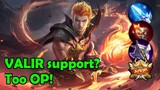 Support Tutorial Mobile Legends | Valir Gameplay 2020 | OP Support Gameplay