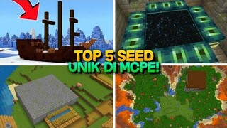 5 SEED SURVIVAL TERANEH & LANGKA DI MINECRAFT PE!