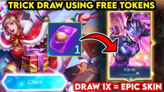 TRICK TO GET EPIC LIMITED SKIN DRAW 1X WINTER BOX EVENT, 2021 LUCKY STAR AND MORE!! - MLBB