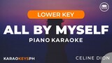 All By Myself - Celine Dion (Lower Key - Piano Karaoke)