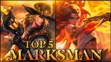 Top 5 Best Marksmen In The Current Meta | Honor of Kings | HoK