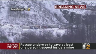 1 Trapped In Fayette County Mine Collapse