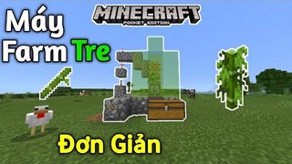 Hướng Dẫn Làm Máy Farm Tre Siêu Tốc Đơn Giản Trong Minecraft PE 1.17 | Bamboo Farm MCPE/ BE 1.17