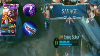 Lancelot SAVAGE MLBB sing sing sing :#Bestofbest