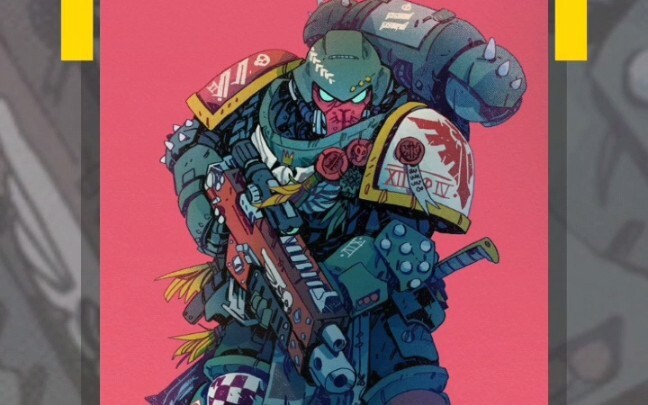 Warhammer 40k - สไตล์การวาดภาพสองมิติ