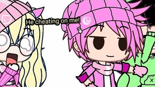 He cheating on me || Inquisitormaster Gacha club skit