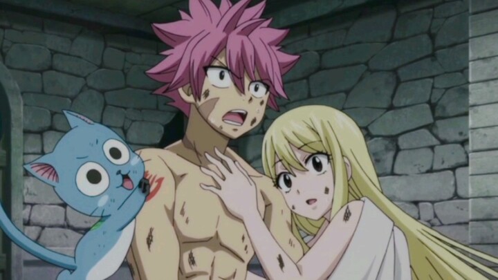 [Fairy Tail] Fairy Tail Natsu & Lucy are so sweet! ! !