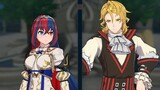 Alear (F) & Amber Support Conversations + Extras | Fire Emblem Engage