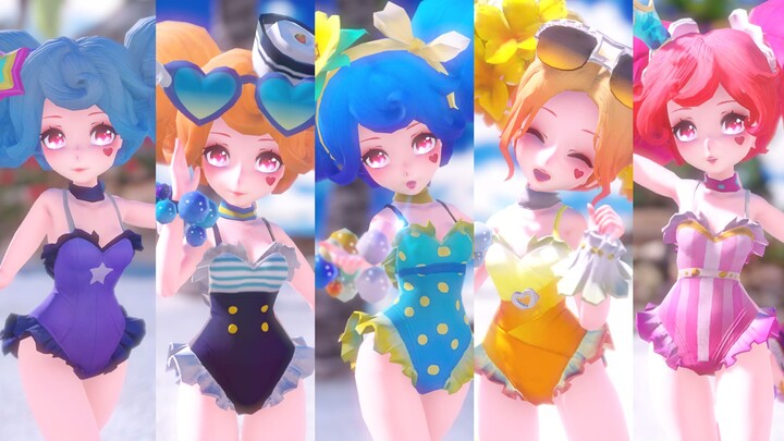 【King of Glory MMD】Cute Suite, Colorful Unicorns