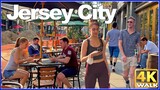 【4K】WALK Jersey City Grove Street USA 4k video Travel vlog