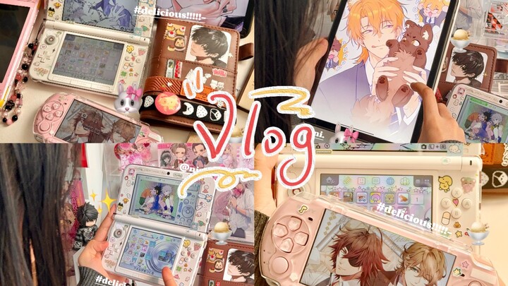 2D vlog｜Life of a stay-at-home girl who doesn’t go out and doesn’t have cash, daily comics and games