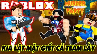 Roblox | MỤ KIA LƯƠN LẸO LẬT MẶT ĐÂM CHẾT CẢ TEAM LẦY TRONG BỮA TIỆC CHẾT CHÓC | Murder Party