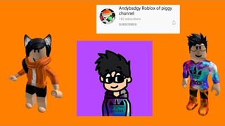 Fanart for Andybadgy Roblox of piggy channel A.K.A AndyTheBadgyPiggy