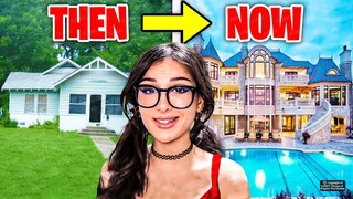 6 YouTubers Houses Then And Now! (SSSniperWolf, Aphmau & JoJo Siwa)