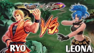 KING OF FIGTHERS MOBILE LEGENDS COLLAB| RYO V.S LEONA ( 4K Resolution)