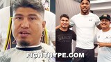 MIKEY GARCIA, HELPED ANTHONY JOSHUA TRAIN FOR USYK REMATCH, GIVES UPDATE ON "GOOD GAME PLAN" TO WIN