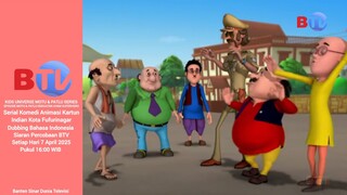 BTV HD • MOTU & PATLU SERIES • Motu & Patlu Kekuatan Ayam Superhero • Minggu 7 April 2025