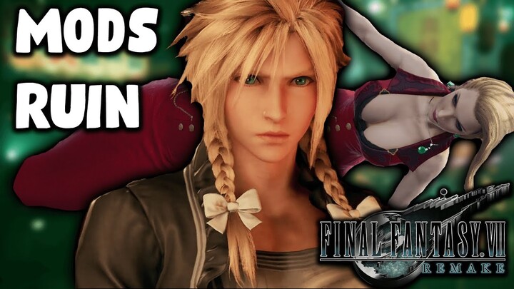 Final Fantasy 7 Remake But I Ruin The Game With Mods
