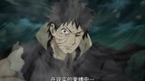 Naruto broke the white mask, and the face under the mask turned out to be Uchiha Obito