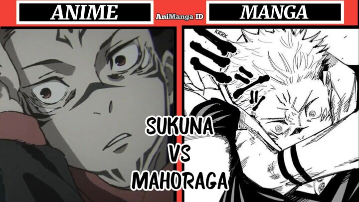 ANIME VS MANGA JUJUTSU KAISEN EPISODE 17 SEASON 2