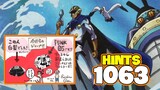 Hints One Piece Chap 1063 – Lộ diện Vegapunk mới! Vegapunk và Seraphim Kuma bị lỗi ở chap 1062