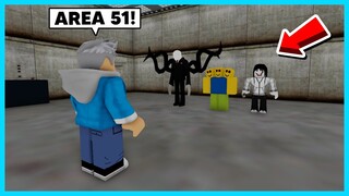 TEMPAT TERLARANG! Aku Pergi Ke Area 51 Dan Menemukan Rahasia! - Survive in Area 51 (Roblox)