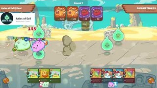 Axie Infinity - AAP ( Aqua Aqua Plant ) vs BRP ( Beast Reptile Plant )