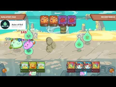 Axie Infinity - AAP ( Aqua Aqua Plant ) vs BRP ( Beast Reptile Plant )