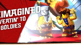 Ninja emas yang sibuk! Film Pendek Reboot LEGO Ninjago Legends