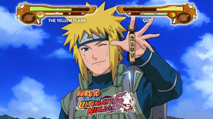 Gameplay The Yellow Flash Minato - Naruto Shippuden Ultimate Ninja 5