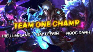 " NHỌ CHO TEAM BẠN " 3 ÔNG THẦN ONE CHAMP THÁCH ĐẤU CHUNG TEAM THÌ ĐÁNH CÁI GÌ ?