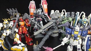 [HG Thunderbolt Universe Animation Version All Machines Dominate] Final Chapter, quick review of 7 h