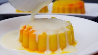 SEMUA DOYAN!!  DURIAN DIBIKIN SEPERTI INI | RASANYA BIKIN NAGIH CARA GAMPANG BIKIN PUDING DURIAN