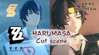 [Dubbing Indonesia] #1 Harumasa Cut scene - Zenless Zone Zero