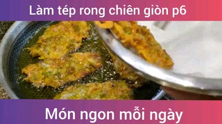 Làm tép rong chiên giòn p6