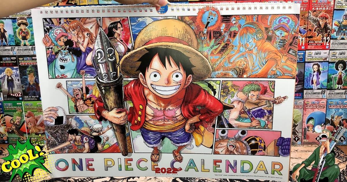 Review Lịch One Piece 22 Moon Toy Station Bilibili