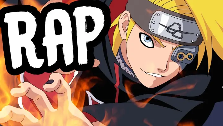 DEIDARA RAP | "Let It Bang" | RUSTAGE [Naruto]