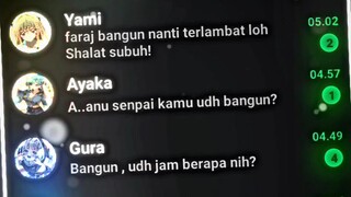 Bayangin kalian bangun tidur liat wa langsung ada Chat ginian 🗿.....