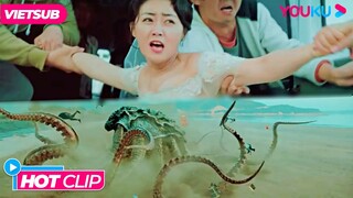 Ngày Cưới Cô Dâu Bị Quái Vật Biển Tấn Công Trên Bờ Biển | Quái Vật Biển - Sea Monster |Phim Lẻ YOUKU